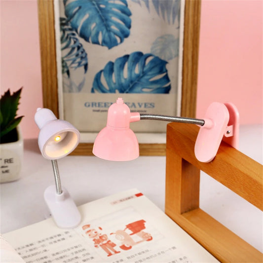 Portable LED Reading Lamp with Clip | Flexible Book Light